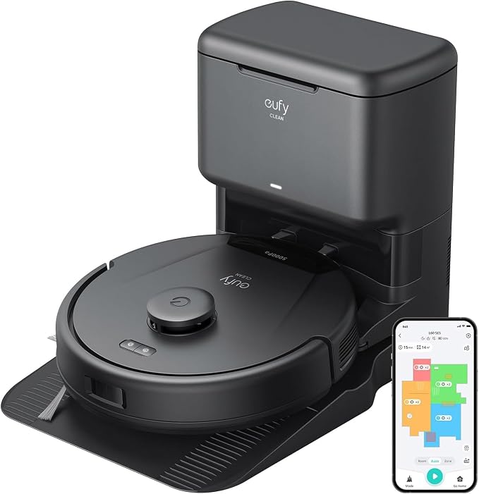 eufy L60 robot vacuum with self-empty station